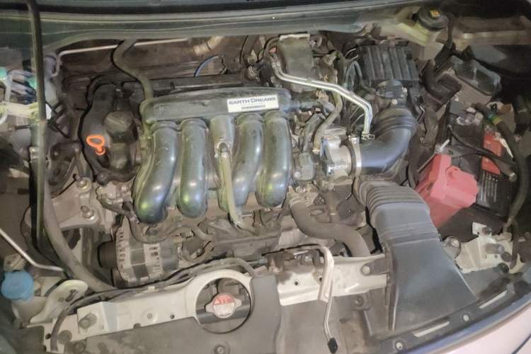 Used Honda Fit 2021 1.5L CVT Trendy Version Engine Bay