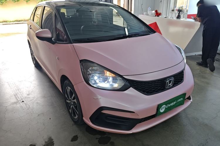 Used Honda Fit 2021 1.5L CVT Trend Edition Front Right 45 Deg