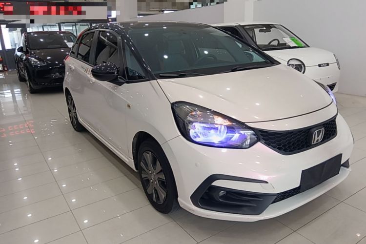 Used Honda Fit 2021 1.5L CVT Trendy Sports Edition Front Right 45 Deg