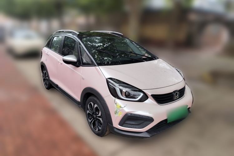 Used Honda Fit 2021 1.5L CVT Trendy Version Front Right 45 Deg