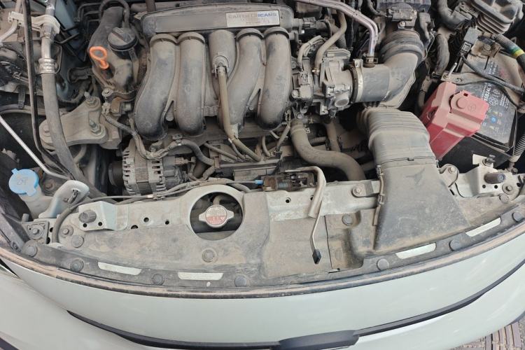 Used Honda Fit 2021 1.5L CVT Trendy Version Engine Bay