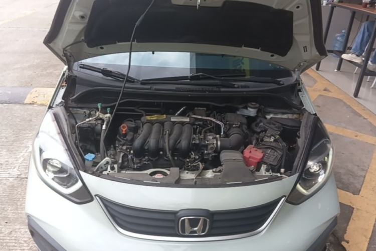 Used Honda Fit 2021 1.5L CVT Trendy Version Engine Bay