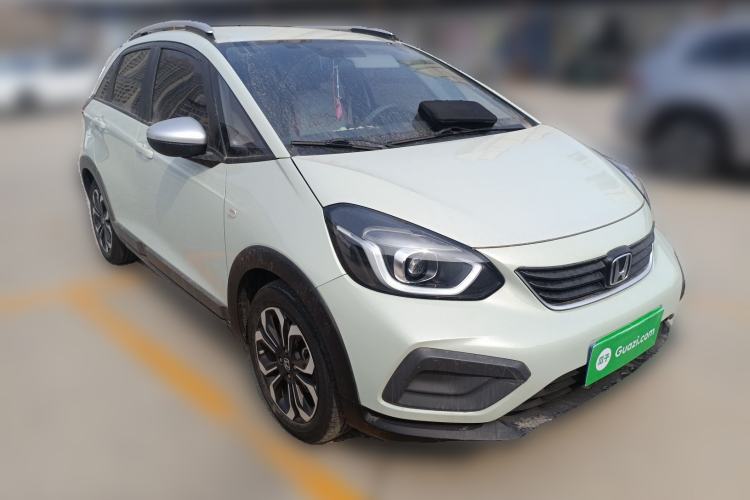 Used Honda Fit 2021 1.5L CVT Trendy Version Front Right 45 Deg