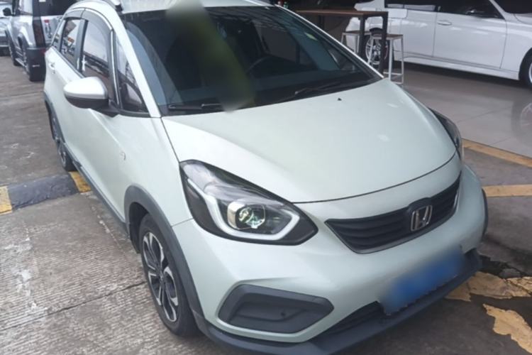 Used Honda Fit 2021 1.5L CVT Trendy Version Front Right 45 Deg
