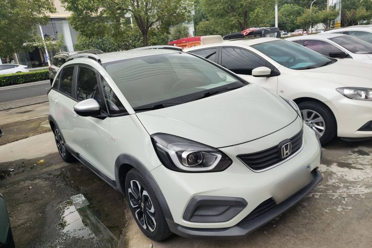 Used Honda Fit 2021 1.5L CVT Trendy Version Front Right 45 Deg