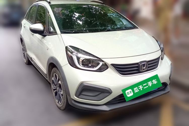 Used Honda Fit 2021 1.5L CVT Trendy Version Front Right 45 Deg