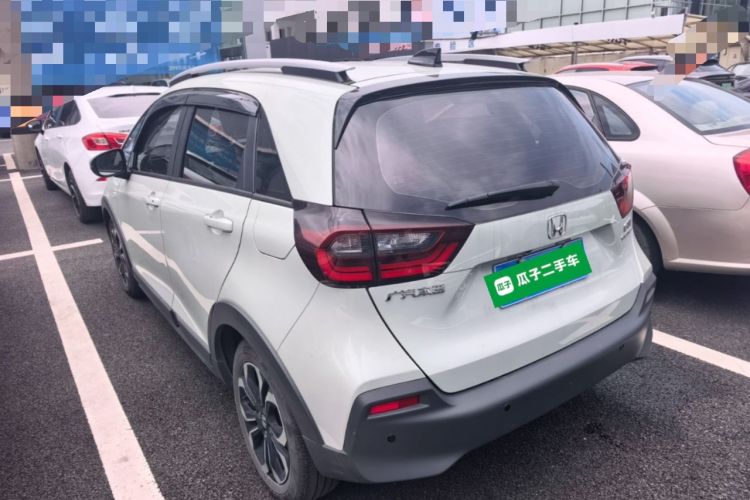 Used Honda Fit 2021 1.5L CVT Trendy Version Rear Left 45 Deg
