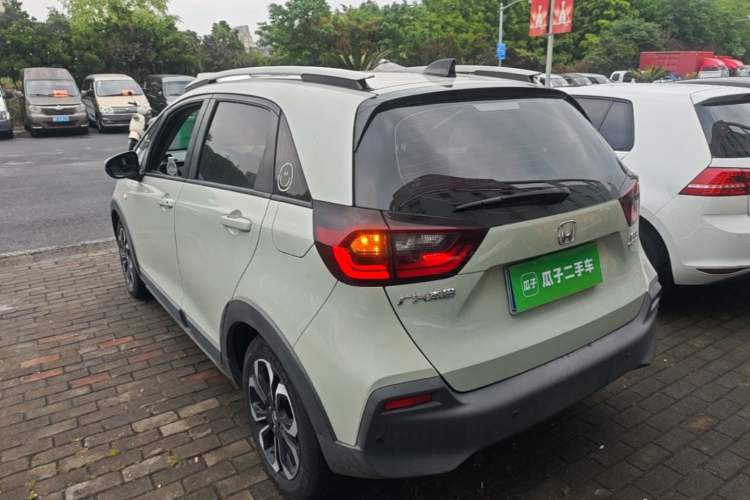 Used Honda Fit 2021 1.5L CVT Trendy Version Rear Left 45 Deg