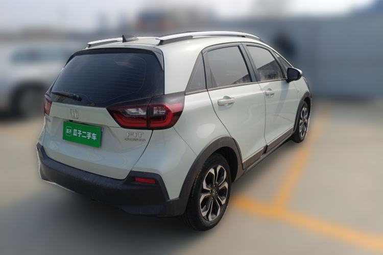 Used Honda Fit 2021 1.5L CVT Trendy Version Rear Right 45 Deg