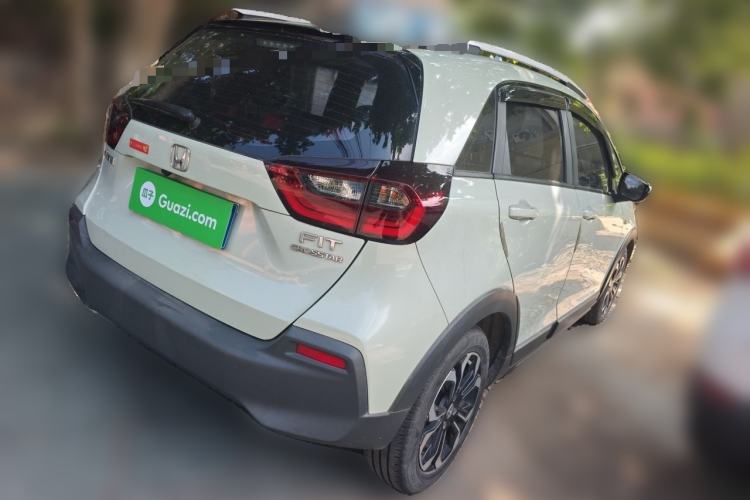 Used Honda Fit 2021 1.5L CVT Trendy Version Rear Right 45 Deg