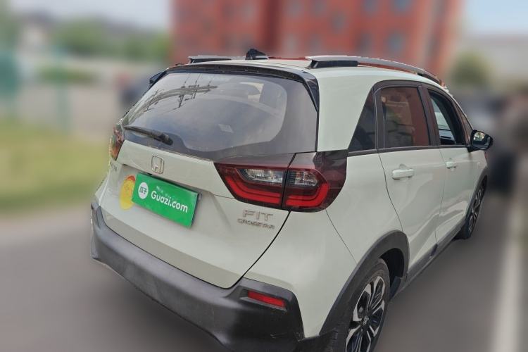 Used Honda Fit 2021 1.5L CVT Trendy Version Rear Right 45 Deg