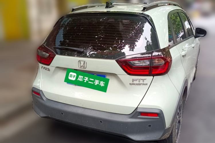 Used Honda Fit 2021 1.5L CVT Trendy Version Rear Right 45 Deg