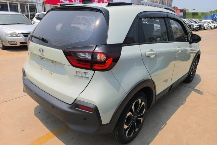 Used Honda Fit 2021 1.5L CVT Trendy Version Rear Right 45 Deg