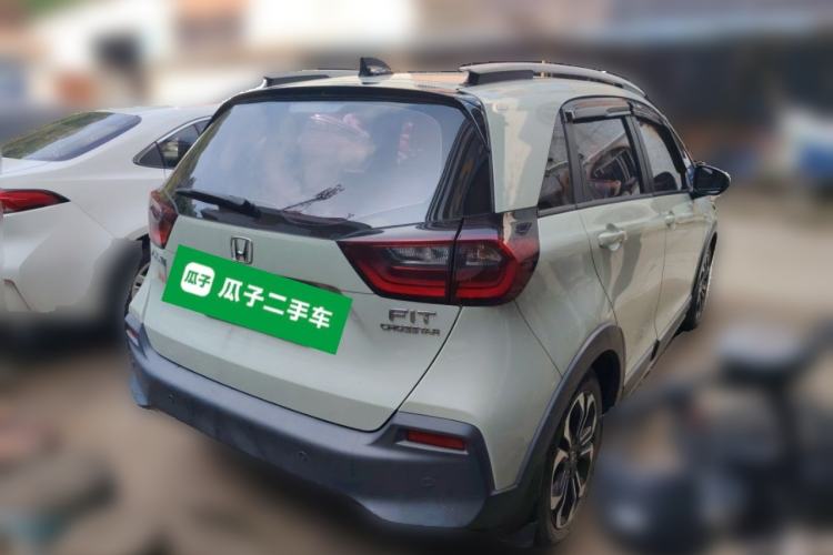 Used Honda Fit 2021 1.5L CVT Trendy Version Rear Right 45 Deg