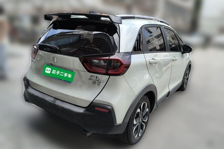 Used Honda Fit 2021 1.5L CVT Trendy Version Rear Right 45 Deg