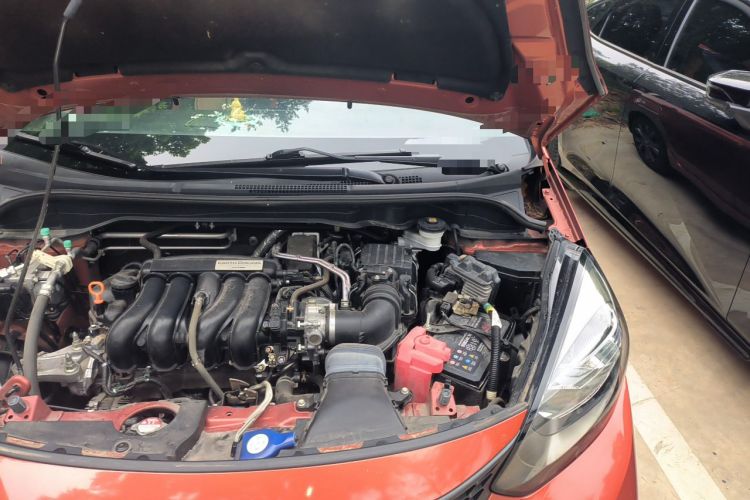 Used Honda Fit 2021 1.5L CVT Trendy Sports Edition Engine Bay Left