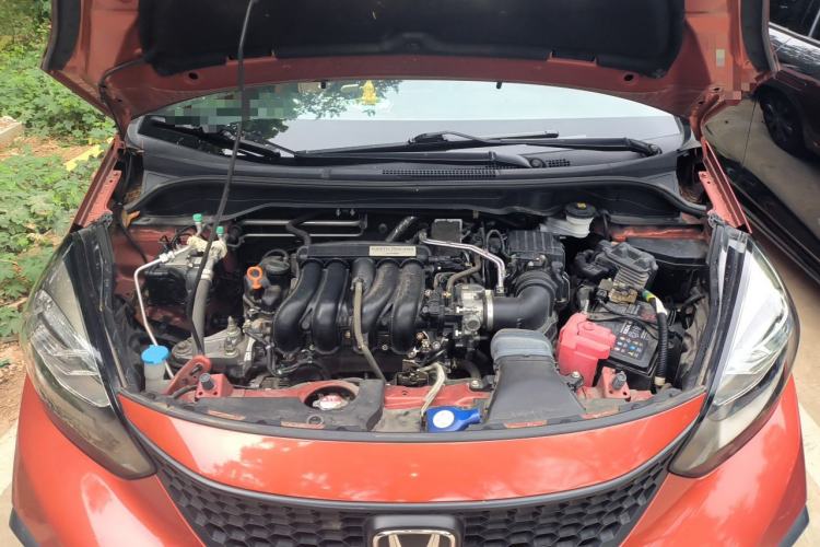 Used Honda Fit 2021 1.5L CVT Trendy Sports Edition Engine Bay