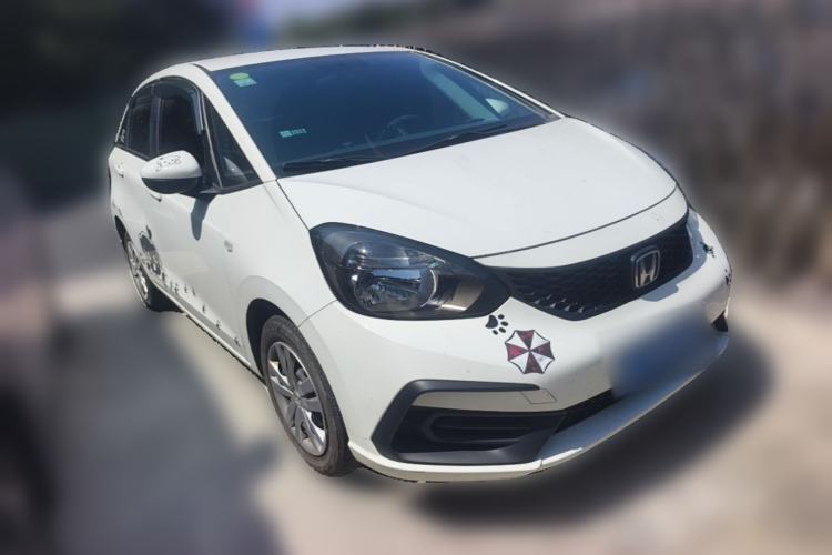 Used Honda Fit 2021 1.5L CVT Trend Edition Front Right 45 Deg