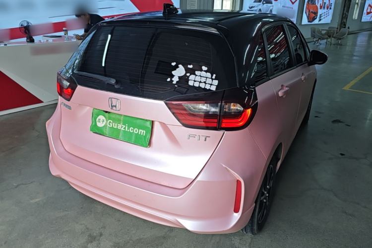 Used Honda Fit 2021 1.5L CVT Trend Edition Rear Right 45 Deg
