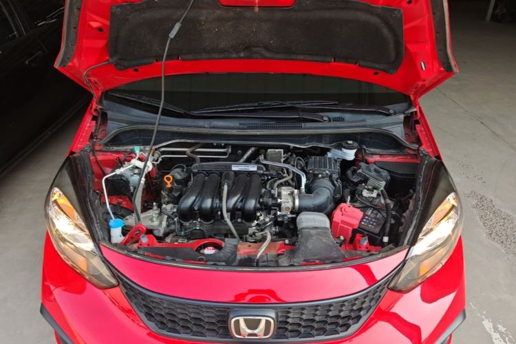 Used Honda Fit 2021 1.5L CVT Trendy Sports Edition Engine Bay