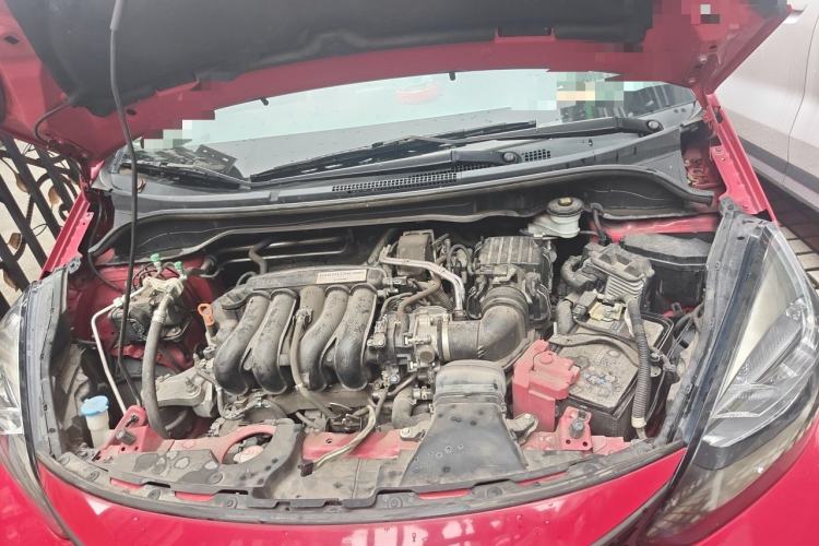 Used Honda Fit 2021 1.5L CVT Trendy Sports Edition Engine Bay