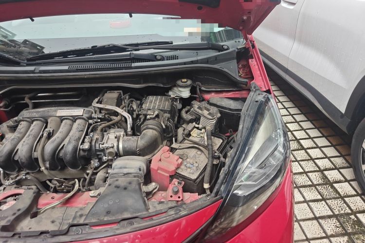 Used Honda Fit 2021 1.5L CVT Trendy Sports Edition Engine Bay Left
