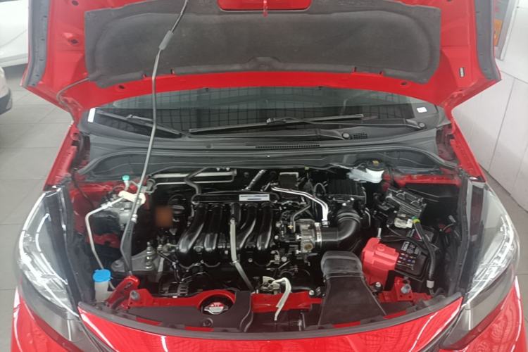 Used Honda Fit 2021 1.5L CVT Trendy Sports Edition Engine Bay