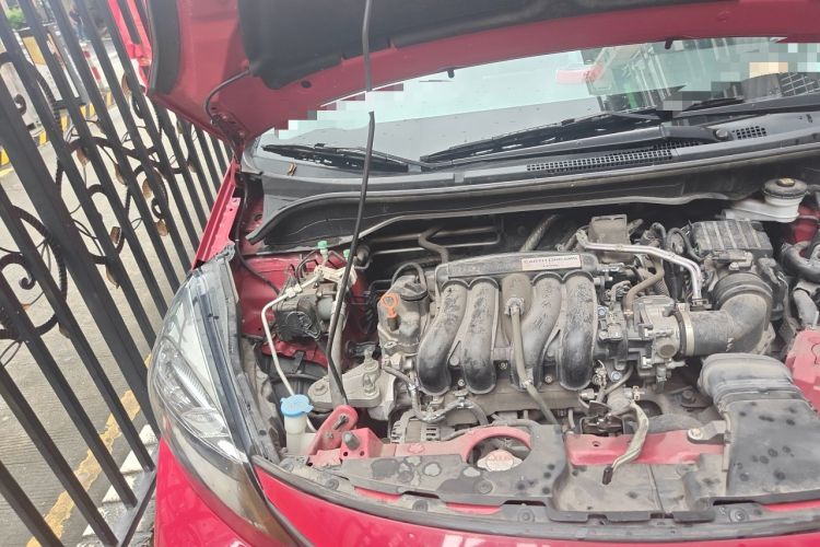 Used Honda Fit 2021 1.5L CVT Trendy Sports Edition Engine Bay Right