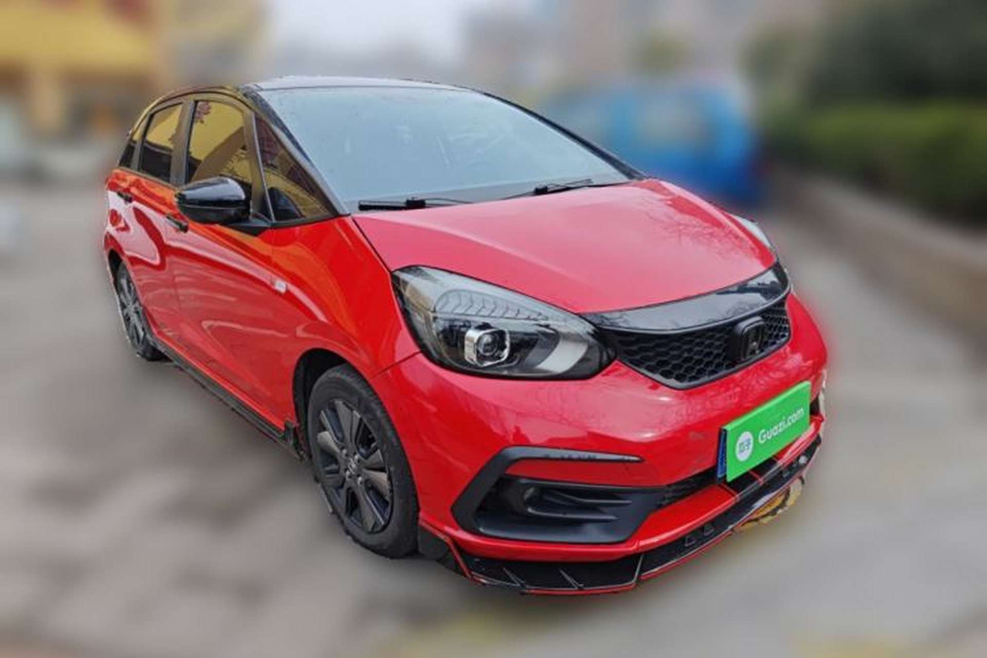 Used Honda Fit 2021 1.5L CVT Trendy Sports Edition Front Right 45 Deg