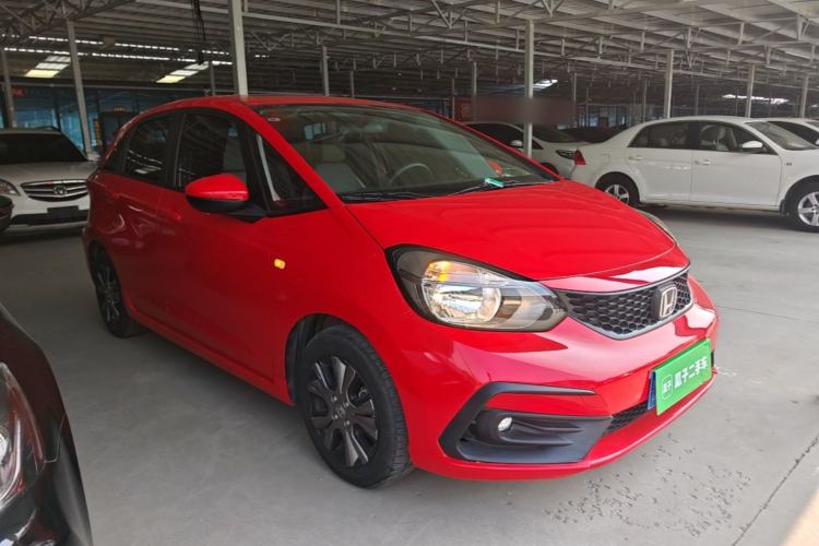Used Honda Fit 2021 1.5L CVT Trendy Sports Edition Front Right 45 Deg