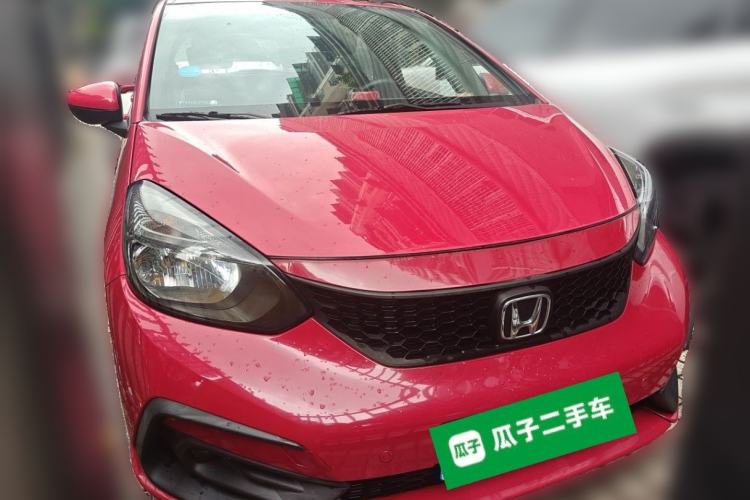 Used Honda Fit 2021 1.5L CVT Trendy Sports Edition Front Right 45 Deg