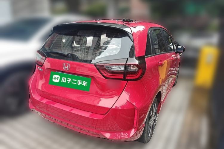 Used Honda Fit 2021 1.5L CVT Trendy Sports Edition Rear Right 45 Deg