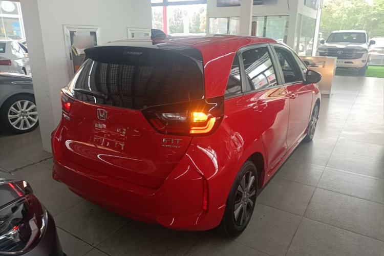 Used Honda Fit 2021 1.5L CVT Trendy Sports Edition Rear Right 45 Deg