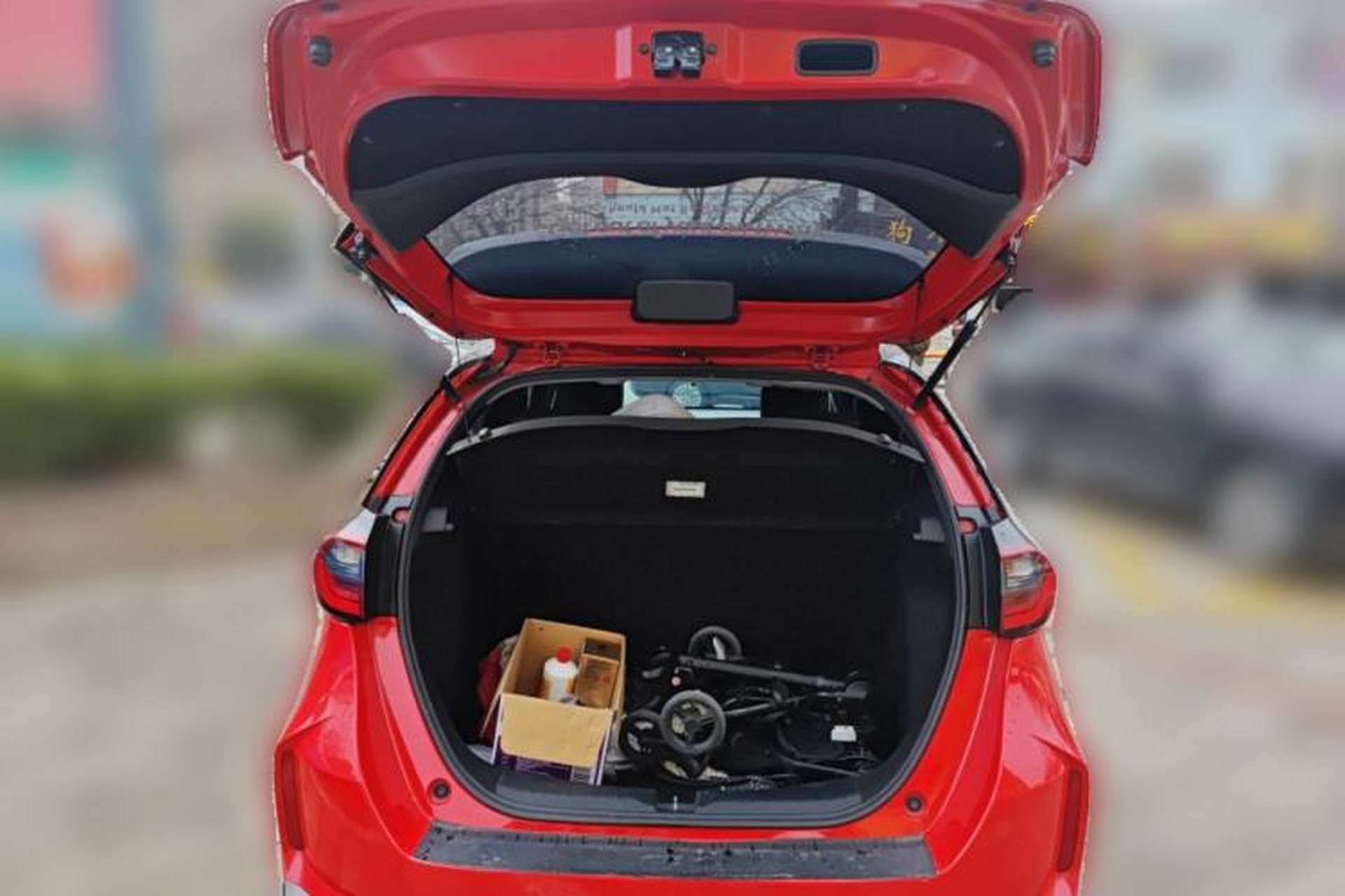 Used Honda Fit 2021 1.5L CVT Trendy Sports Edition Trunk