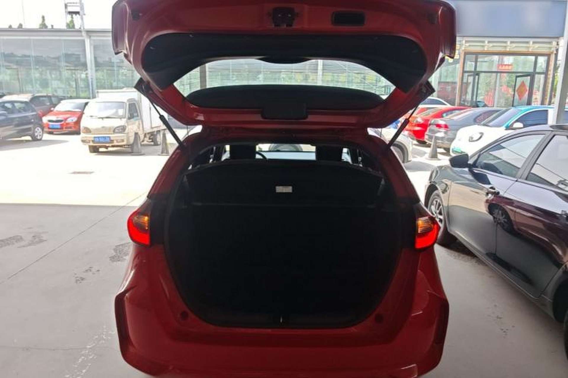 Used Honda Fit 2021 1.5L CVT Trendy Sports Edition Trunk