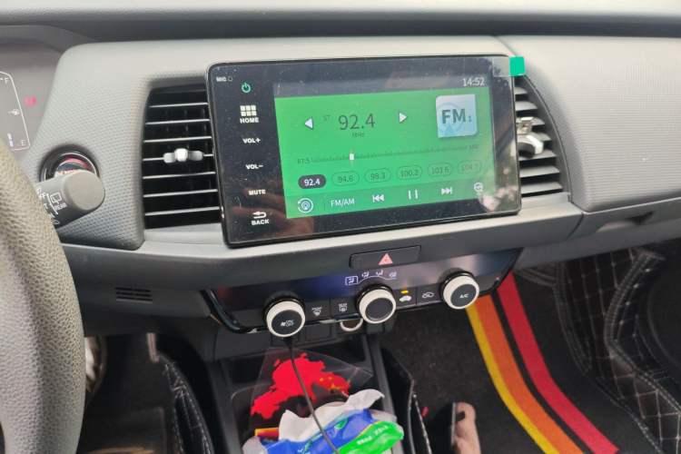 Used Honda Fit 2021 1.5L CVT Trend Edition Audio And AC Panel