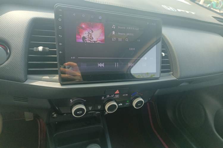 Used Honda Fit 2021 1.5L CVT Trend Edition Audio And AC Panel