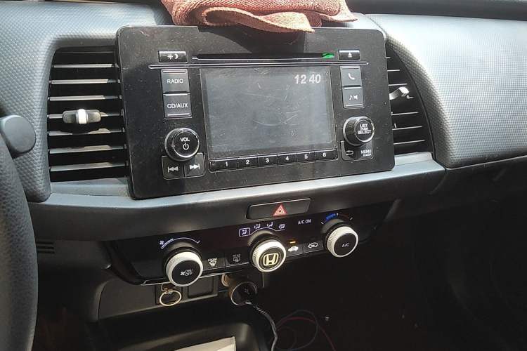 Used Honda Fit 2021 1.5L CVT Trend Edition Audio And AC Panel