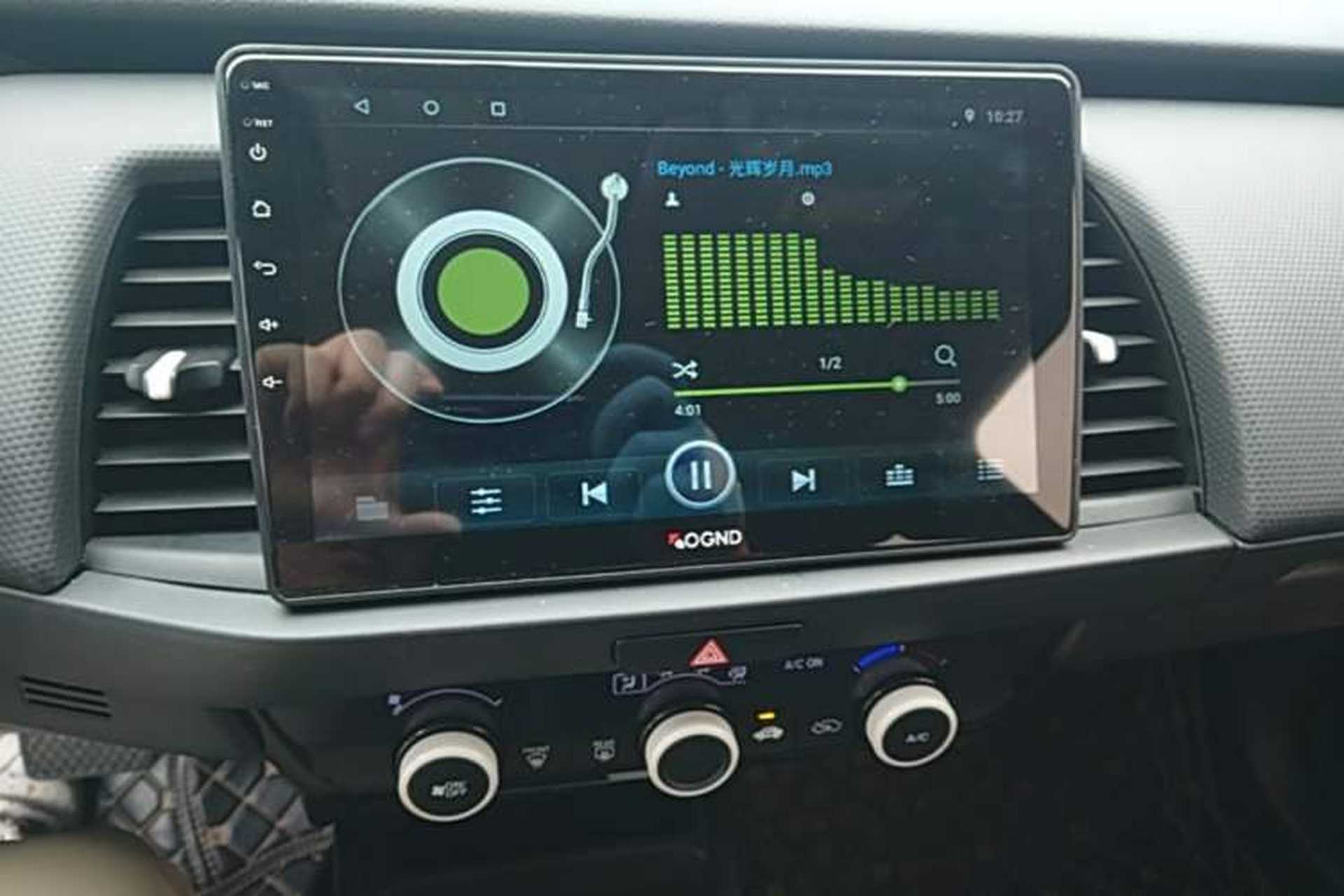 Used Honda Fit 2021 1.5L CVT Trend Edition Audio And AC Panel