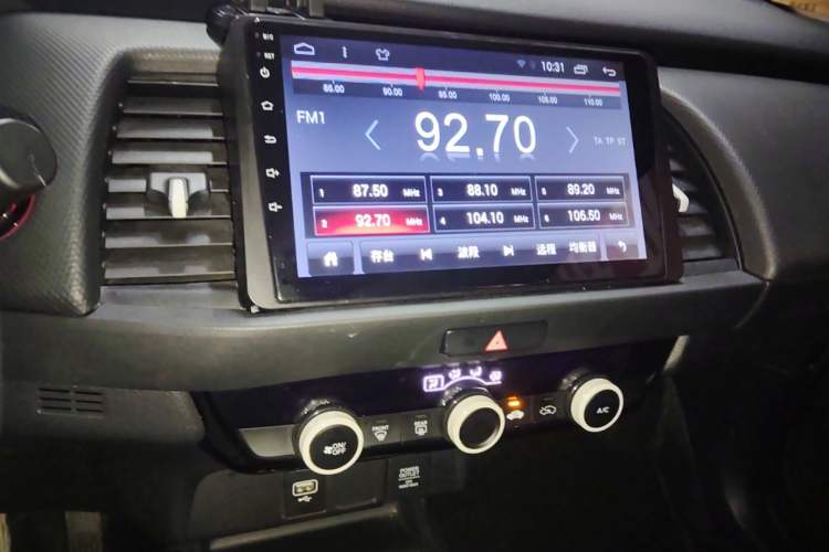 Used Honda Fit 2021 1.5L CVT Trend Edition Audio And AC Panel