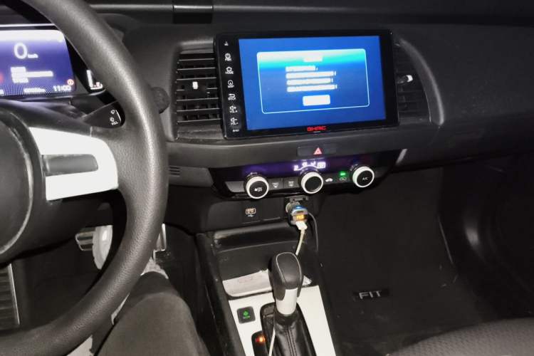 Used Honda Fit 2021 1.5L CVT Trendy Sports Edition Audio And AC Panel