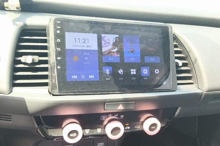 Used Honda Fit 2021 1.5L CVT Trend Edition Audio And AC Panel