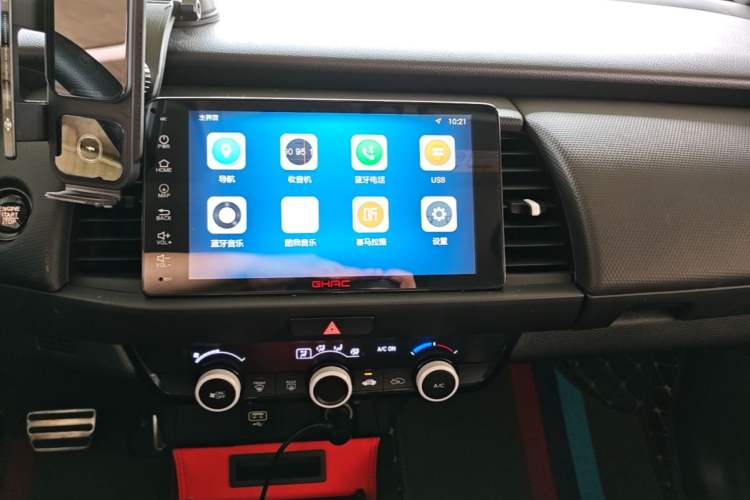 Used Honda Fit 2021 1.5L CVT Trendy Sports Edition Audio And AC Panel