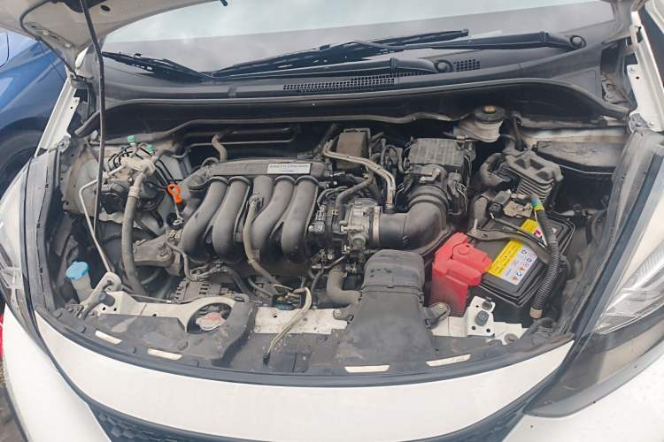 Used Honda Fit 2021 1.5L CVT Trendy Edition Engine Bay