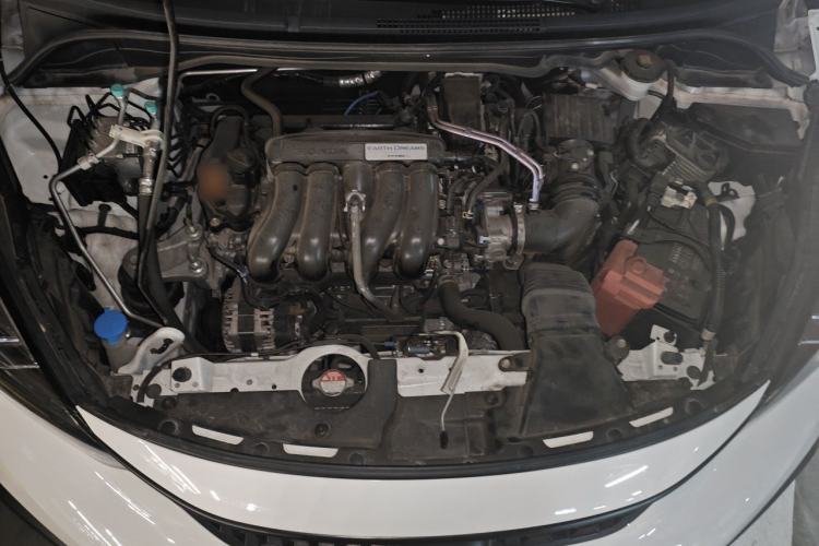 Used Honda Fit 2021 1.5L CVT Trendy Edition Engine Bay