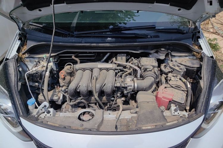 Used Honda Fit 2021 1.5L CVT Trendy Run Pro Edition Engine Bay