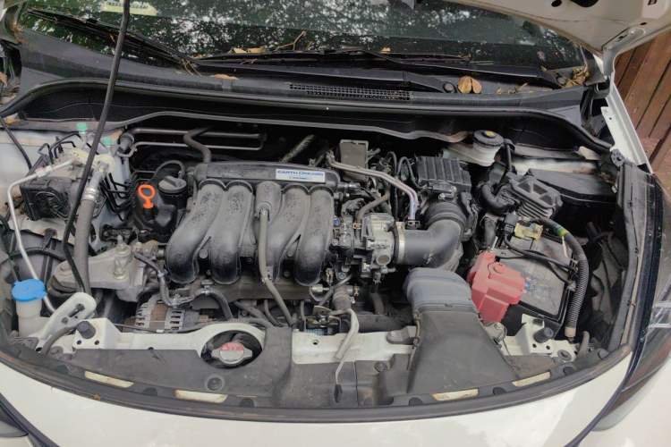 Used Honda Fit 2021 1.5L CVT Trendy Edition Engine Bay