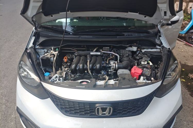 Used Honda Fit 2021 1.5L CVT Trendy Sports Edition Engine Bay