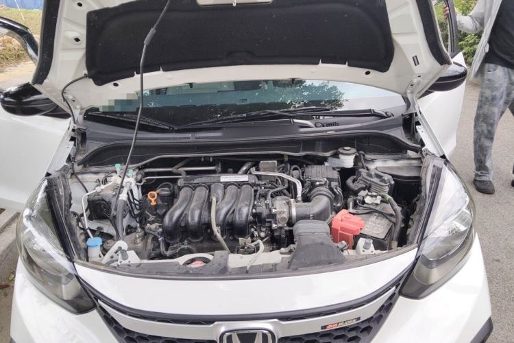 Used Honda Fit 2021 1.5L CVT Trendy Edition Engine Bay
