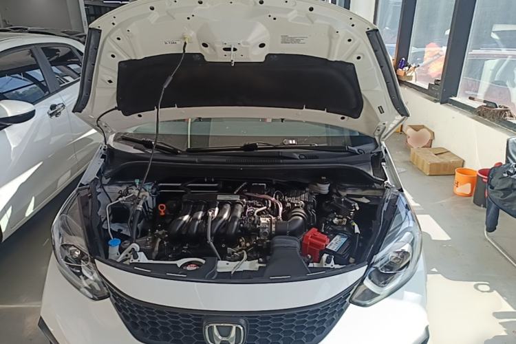 Used Honda Fit 2021 1.5L CVT Trendy Run Pro Edition Engine Bay